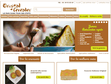 Tablet Screenshot of originalcereales.com
